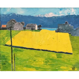 Natasha Bakovic, A View of Mont Blanc.
