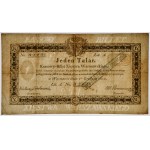 1 talar 1810 - Sobolewski - ze stemplem - NISKI NUMER