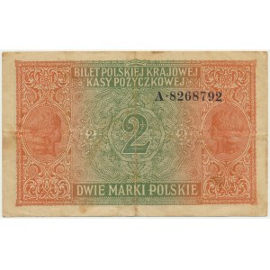 2 marki 1916 - Generał - A - RZADKI