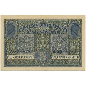 5 marek 1916 - Generał - biletów - A -