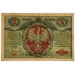 5 marek 1916 - Generał - biletów - A -