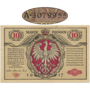10 marek 1916 - Generał - biletów - BERLIN III - RZADKI