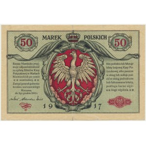 50 marek 1916 - Jenerał - A - ŁADNY