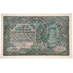 500 marek 1919 - II Serja D - rzadsza