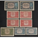 Zestaw, 1/2-5.000 marek 1919-20 (23 szt.)