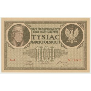 1.000 marek 1919 - Ser.J -
