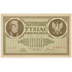 1.000 marek 1919 - ser. ZN -