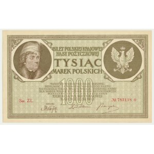 1.000 marek 1919 - Ser. ZL -