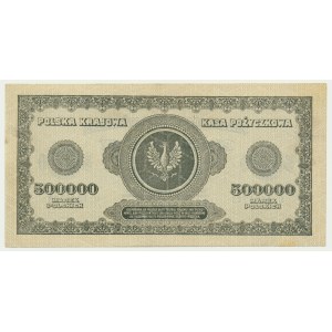 500 000 marek 1923 - U - 7 číslic -
