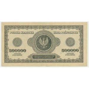 500.000 marek 1923 - P - 6 cyfr z ❊ - RZADKI