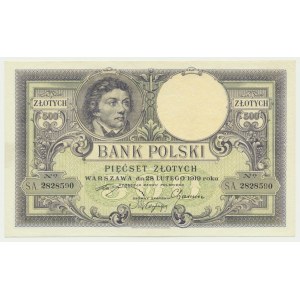 500 złotych 1919 - SA. -