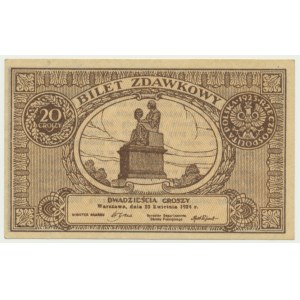 20 pennies 1924