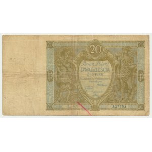20 or 1929 - Ser. DZ - RARE
