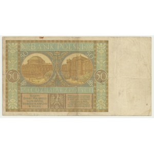 50 złotych 1929 - Ser.B.A. -