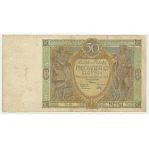 50 złotych 1925 - Ser.AW. -