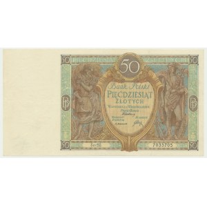 50 złotych 1929 - Ser.B.S. -