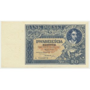 20 złotych 1931 - AŁ - rzadsze