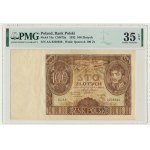 100 złotych 1932 - Ser.AA. - PMG 35 EPQ - rzadka seria