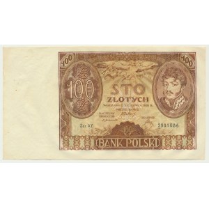100 złotych 1932 - Ser.AY. - znw +X+ -