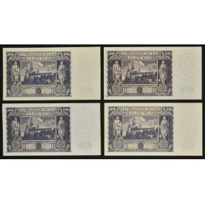 20 złotych 1936 (4 szt.)