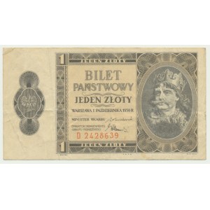 1 złoty 1938 - D -