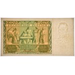 50 złotych 1936 - AE - awers bez głównego druku -
