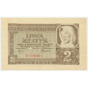 2 złote 1940 - D -