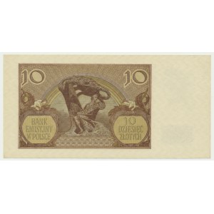 10 złotych 1940 - K - rzadka seria