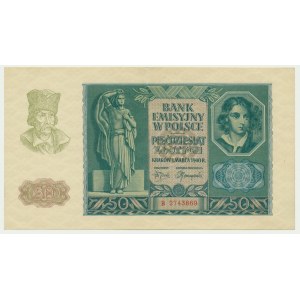 50 zloty 1940 - B -