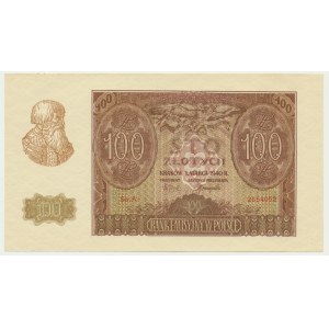 100 złotych 1940 - A - pierwsza seria