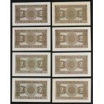 2 zlaté 1941 - AA-AH - sériová sada (8 ks)