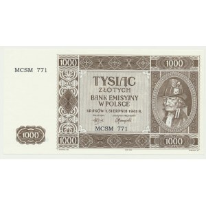 Krakowiak, 1.000 złotych 1941 - MCSM 771 -