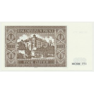 Krakowiak, 1.000 złotych 1941 - MCSM 771 -
