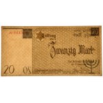 20 marks 1940 - num. 1 sans filigrane -