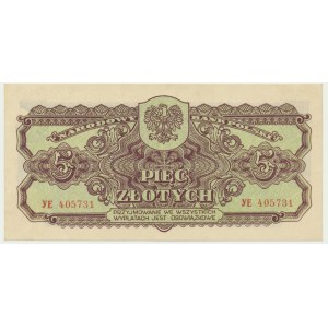 5 zlatých 1944 ...dluží - YE -