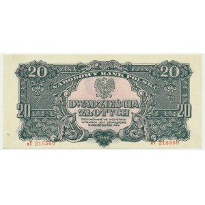 20 zlatých 1944 ...dluží - aT -