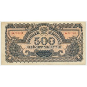 500 PLN 1944 ...dlužíme - BC -