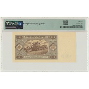 10 złotych 1948 - AY - PMG 66 EPQ