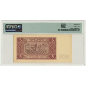 5 zlatých 1948 - AA - PMG 64