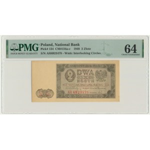 2 zlaté 1948 - AH - PMG 64