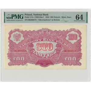 100 zlotých 1944 ...dlužíme - BK - PMG 64