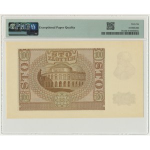 100 zloty 1940 - ZWZ - B - PMG 66 EPQ