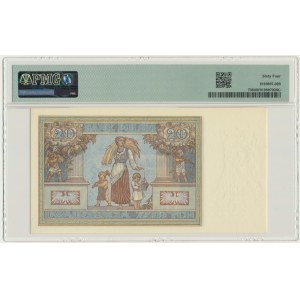 20 złotych 1931 - AB. - PMG 64