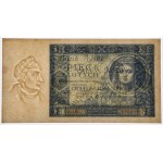 5 złotych 1930 - Ser.D. - PMG 35 - rzadka odmiana jednoliterowa