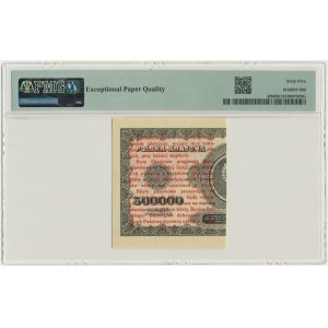 1 grosz 1924 - H - prawa połowa - PMG 65 EPQ - rzadka