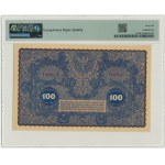 100 marek 1919 - I Serja A - PMG 66 EPQ - RZADKOŚĆ w tym stanie
