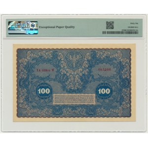 100 marks 1919 - IA Series W - PMG 66 EPQ - difficile dans cet état