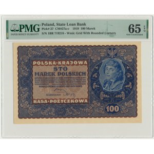 100 points 1919 - IB série R - PMG 65 EPQ