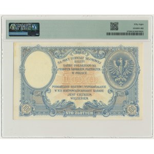 100 or 1919 - S.B. - PMG 58 - TRÈS BEAU