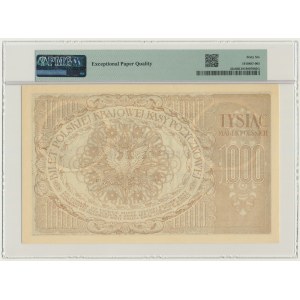 1 000 marks 1919 - III Ser. A - PMG 66 EPQ - SPÉCIMEN